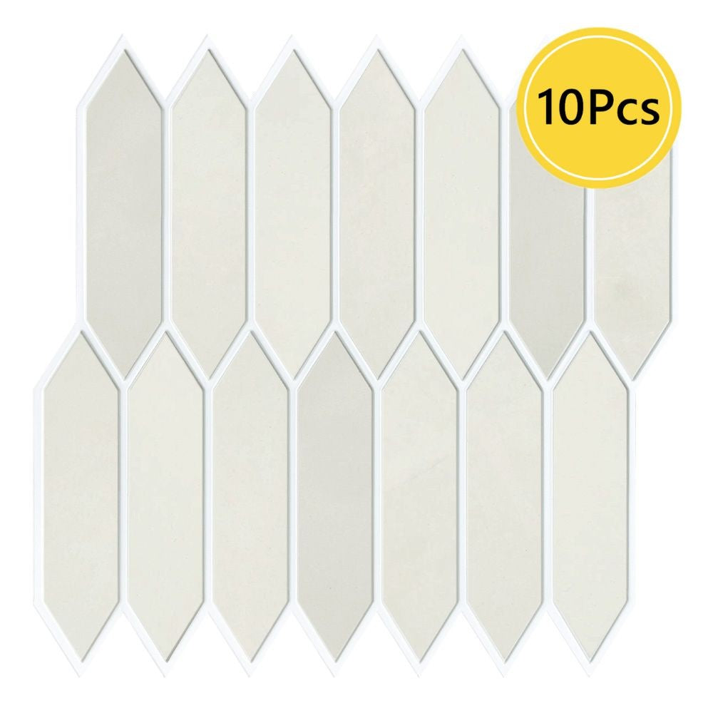 10 painéis de parede 3D dos peças, telhas do backsplash da cascata e da vara,
