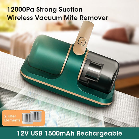 NOCCLILI: Removedor de Ácaros Sem Fio 12KPa com UV