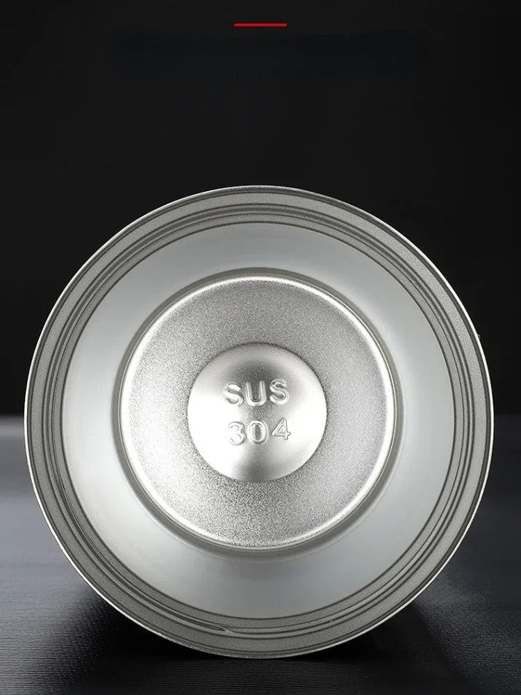 Caneca térmica de aço inoxidável 380/510ml, garrafa térmica para café, águ