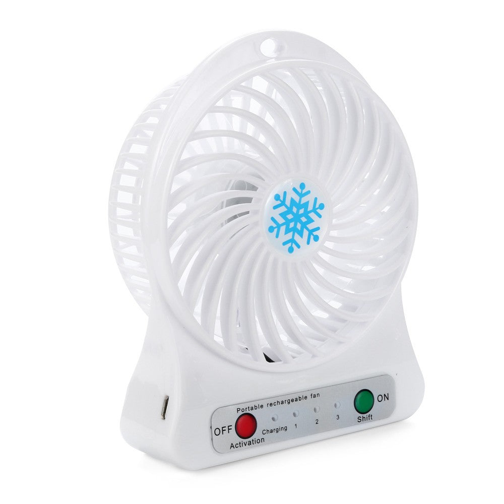 Mini pequeno ventilador de carregamento usb portátil dormitório escritório pe