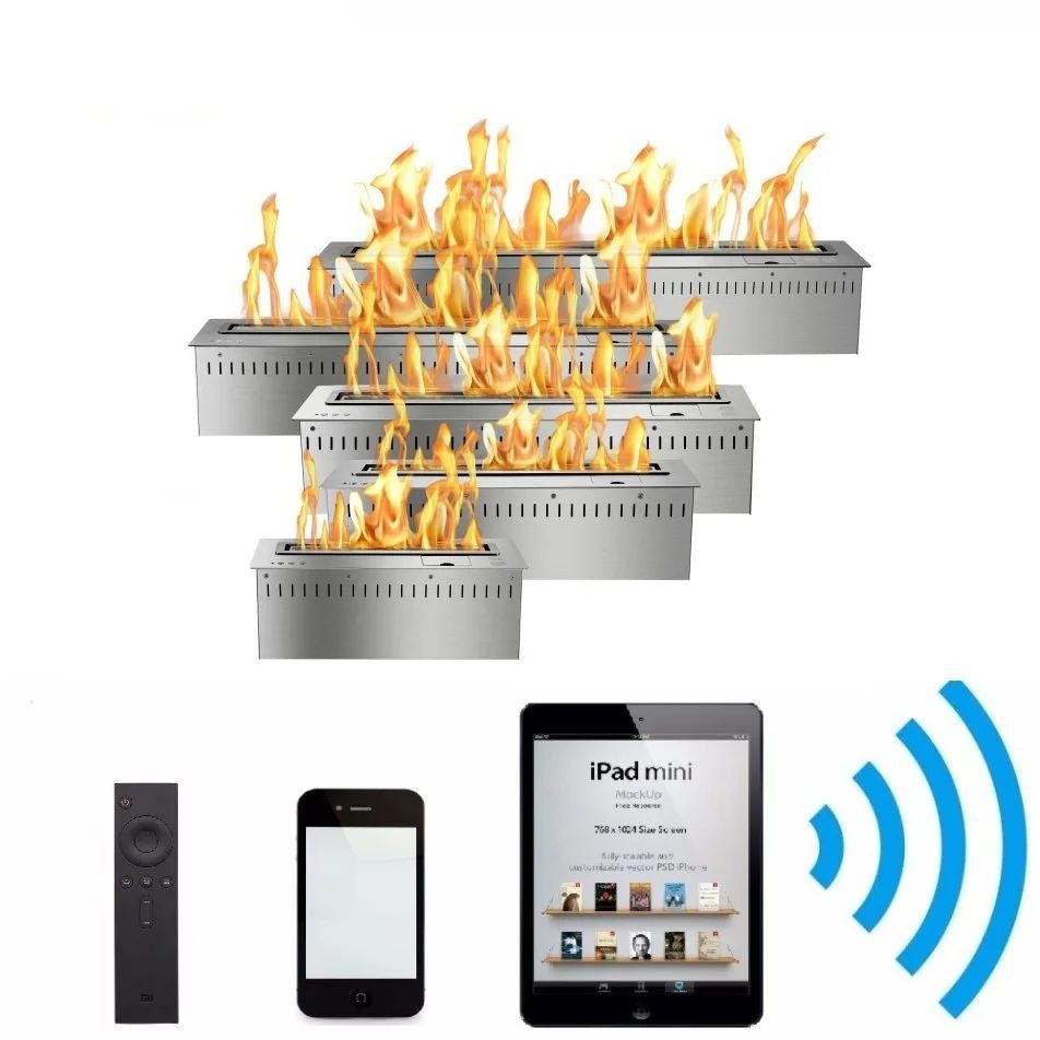Inno-living Fire 90cm lareira interior fogões etanol