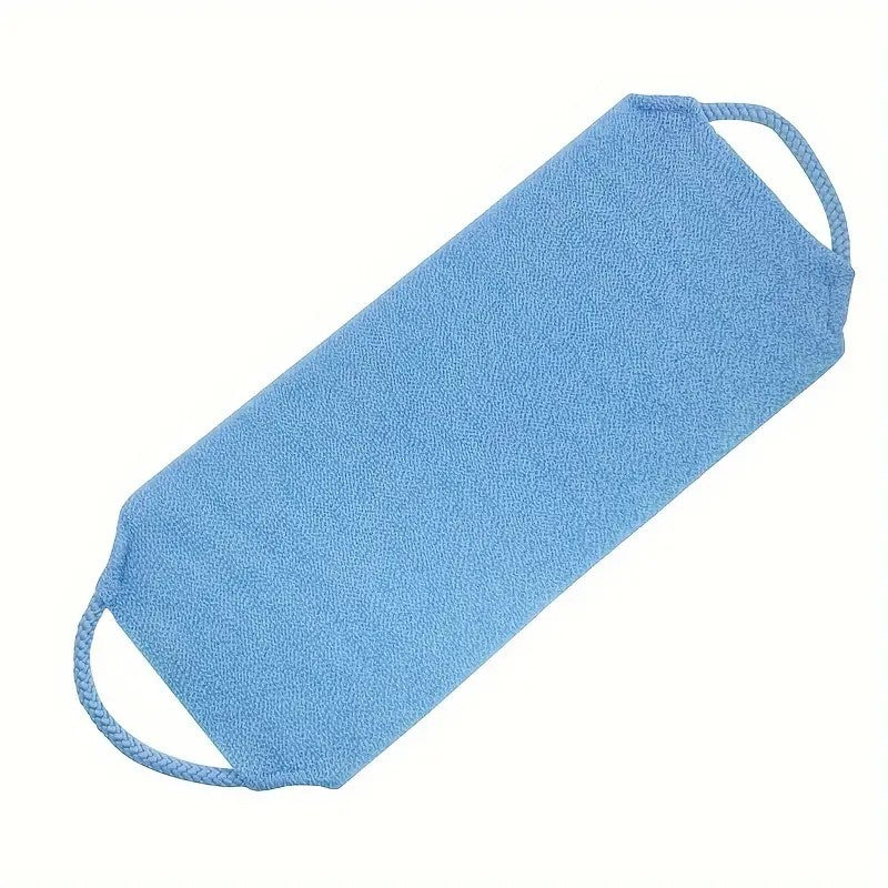 1/2 pçs folha esfoliante toalha de banho extensível volta corpo inteiro esfreg