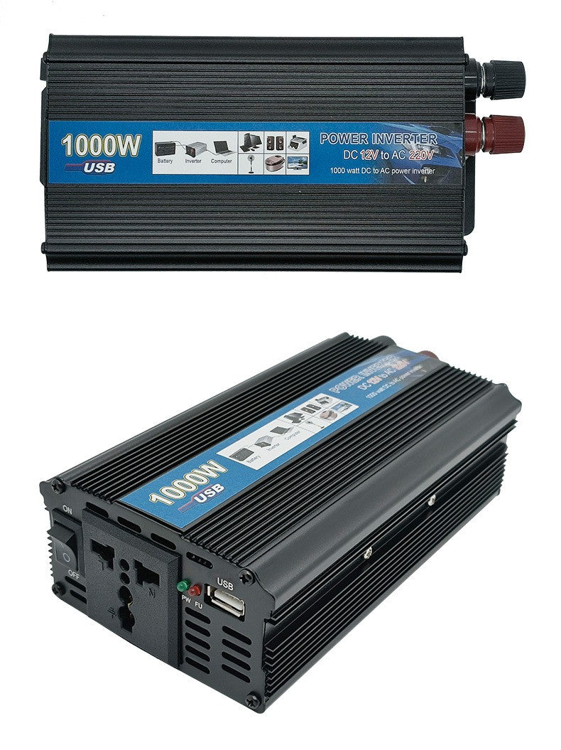 Venda quente onda de corda de correção 12V para 220V inversor solar 500W1000W2