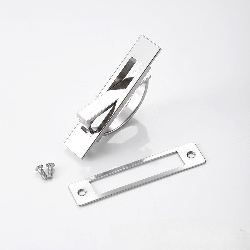 Tatami liga de zinco escondida alças porta embutida puxar capa piso armário li