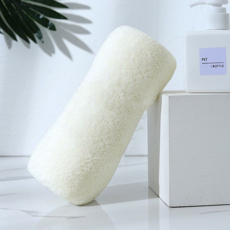 Toalha de rosto superfina microfibra absorvente de alta densidade toalha de lã