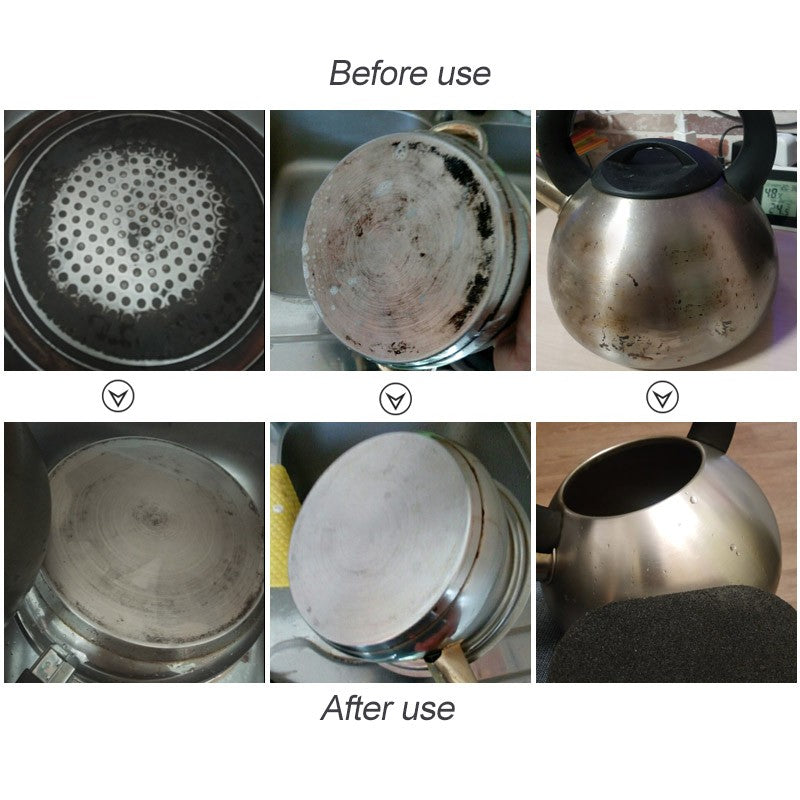 Escova mágica de esponja de cozinha, esponja de melamina, escova de limpeza, fa