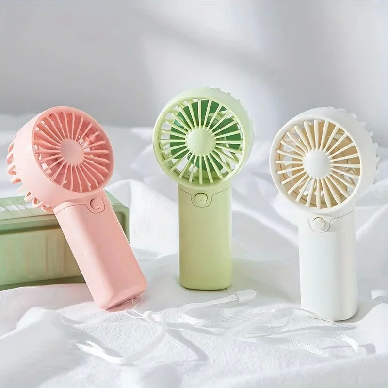 Bonito mini ventilador portátil ventilador de mão leve acessível bolso baixo
