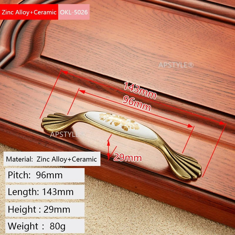 Apstelle-Zinc Modern Alloy Cozinha Puxador, prata, preto, armário, cozinha, arm