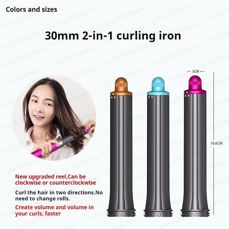 SenCiciMen X9 Multi Hair Styler Curling Iron Escova de ar quente Curling Barril
