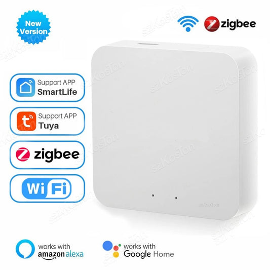 Tuya zigbee 3.0 gateway hub casa inteligente ponte sem fio vida inteligente app
