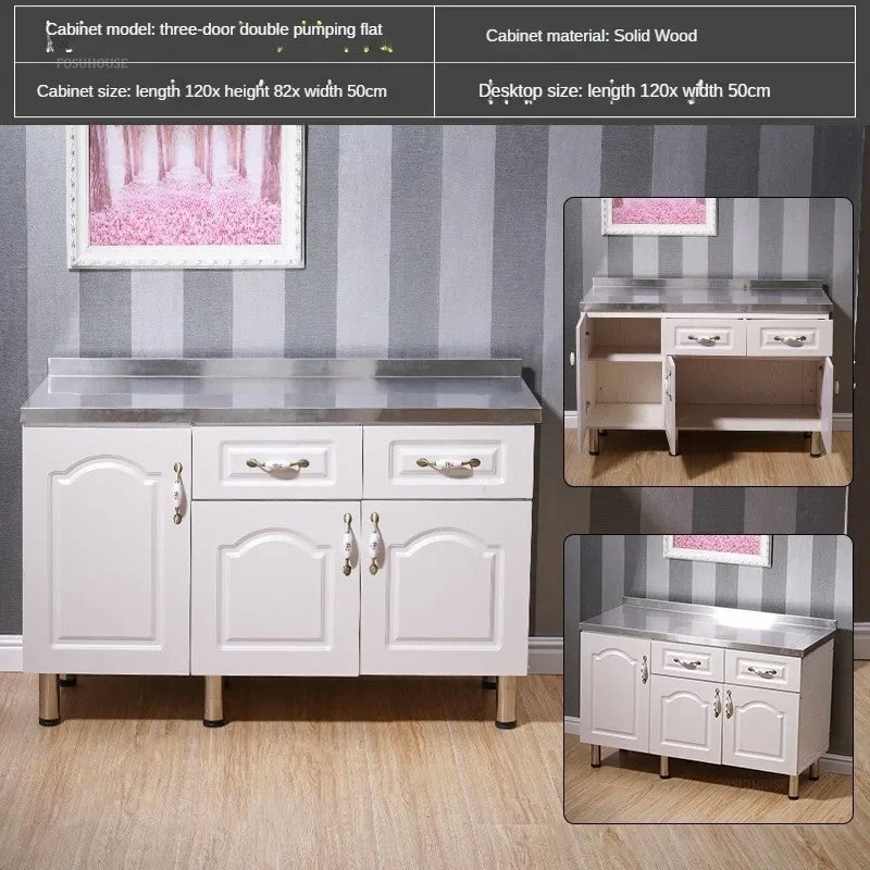 Pias de cozinha modernas de aço inoxidável, pia de lavar louça, armário de c