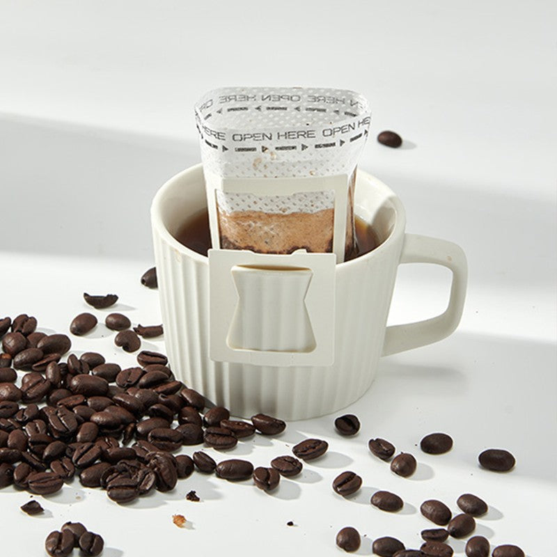 50/100 unidades sacos de filtro de café gotejamento pacote de papel de café po