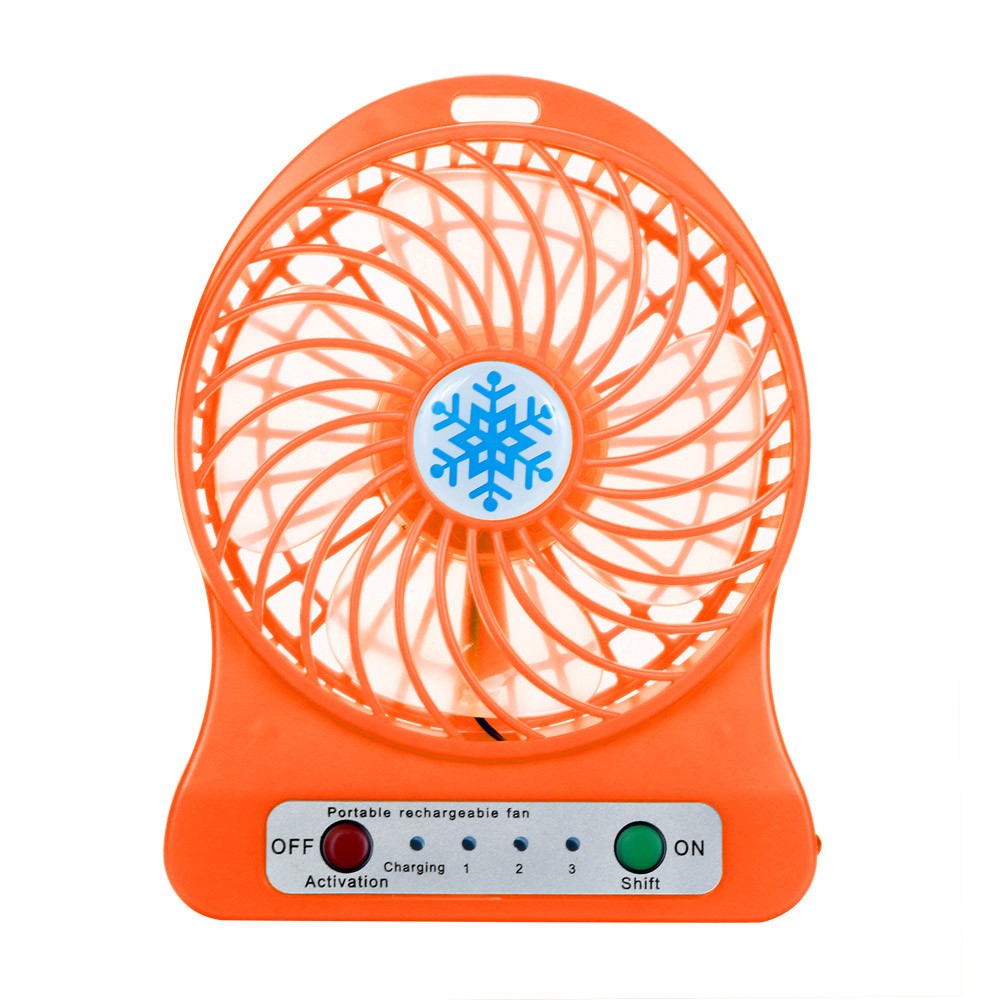 Mini pequeno ventilador de carregamento usb portátil dormitório escritório pe
