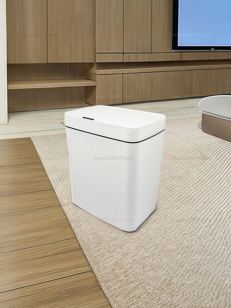 Lixeira automática sem toque de 15L com sensor à prova d'água, cozinha, b