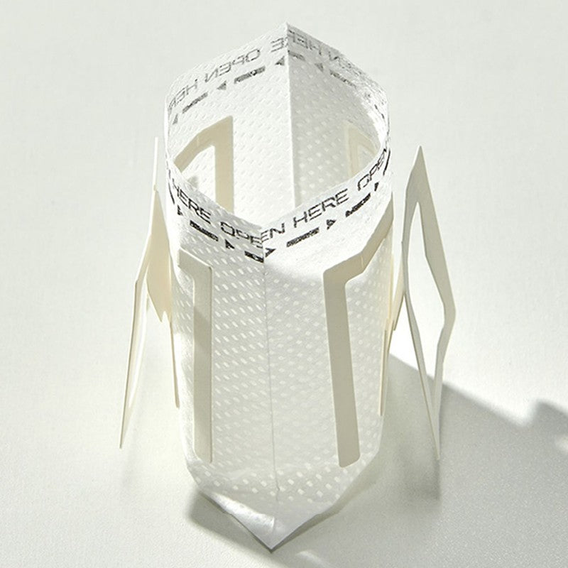 50/100 unidades sacos de filtro de café gotejamento pacote de papel de café po