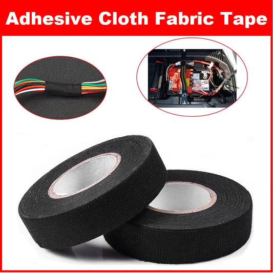 Fita adesiva de tecido, resistente ao calor, para cabos automotivos, cablagem, t