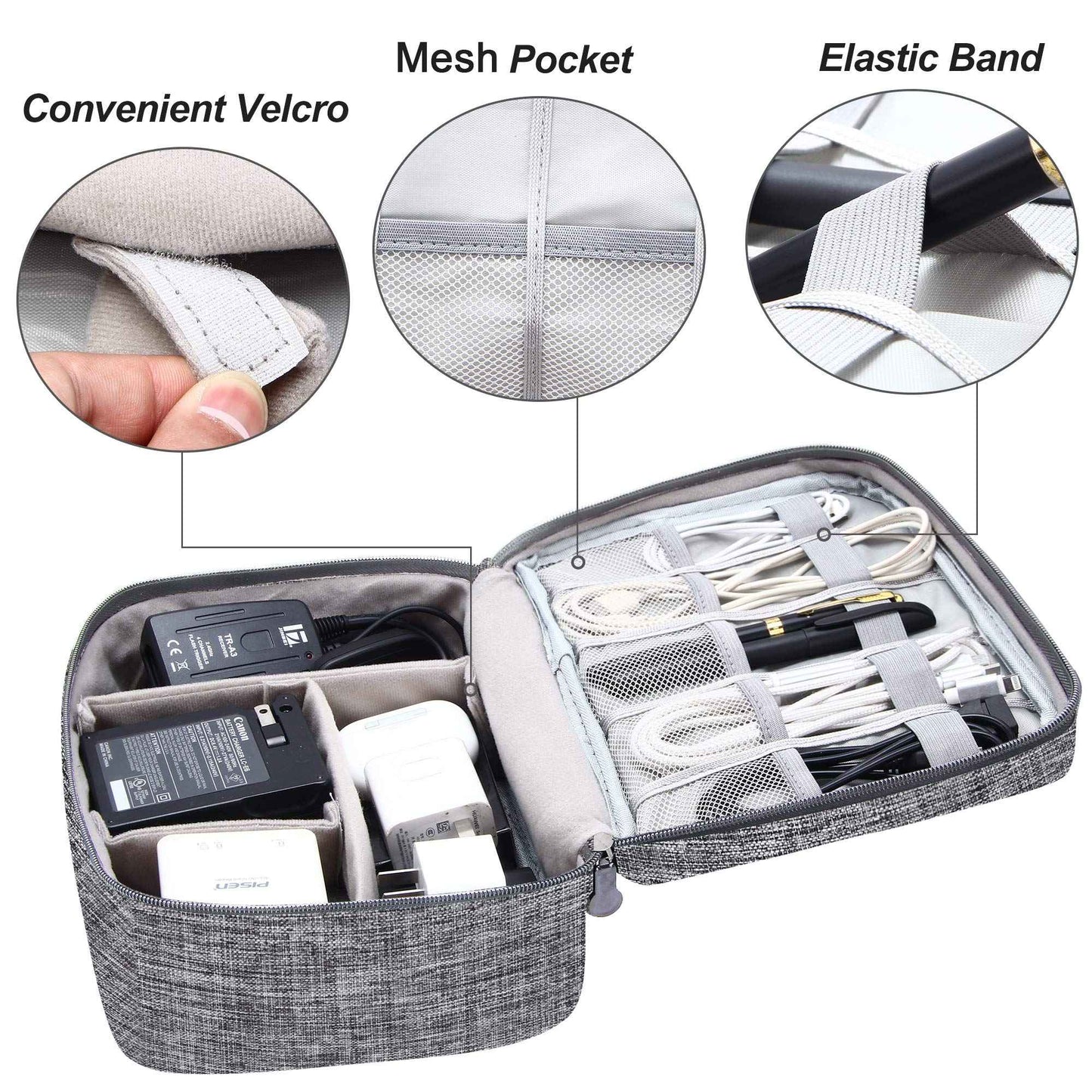 Bolsa de armazenamento digital portátil, dispositivo usb, à prova d'água,