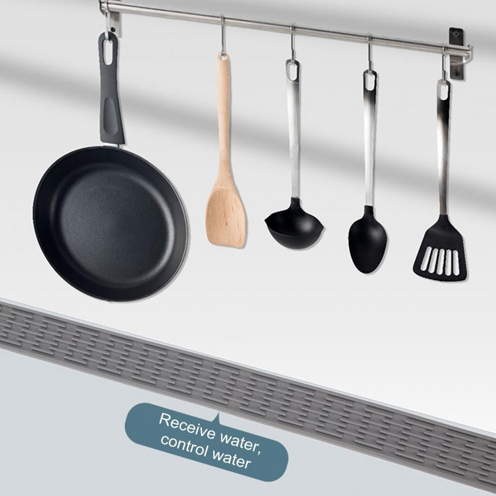 Almofada de drenagem retangular de silicone, tapete de superfície superior para