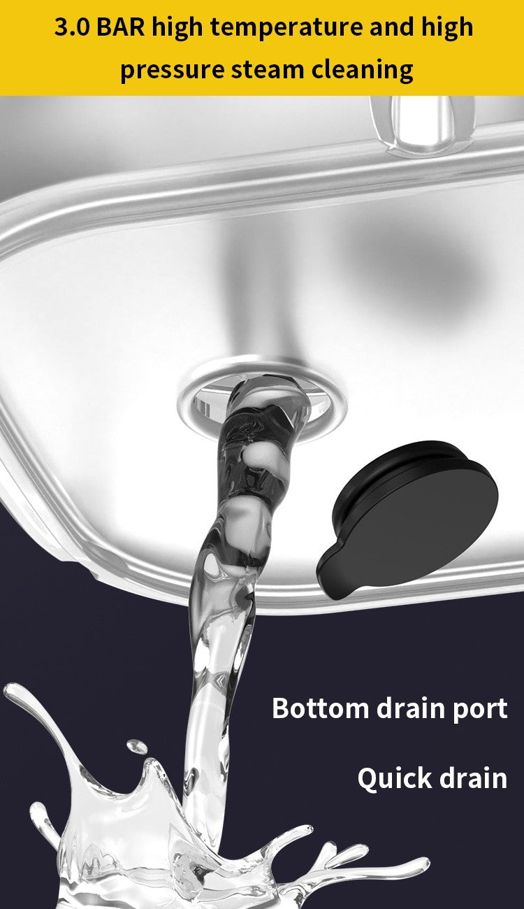 Limpador a vapor de alta pressão e temperatura, esfregação a vapor, esteriliz