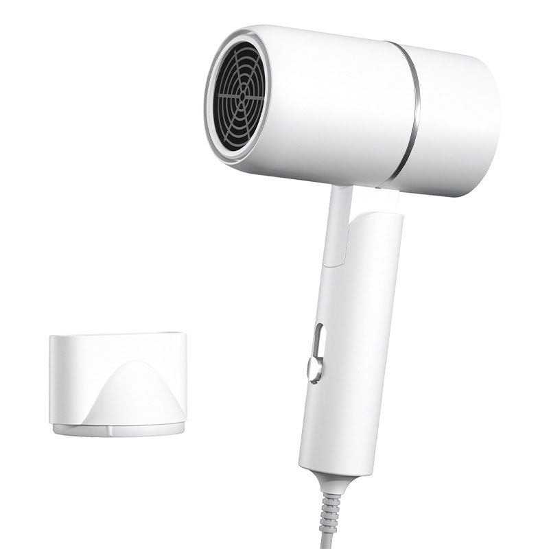 Mini secador de cabelo dobrável 750W com bolsa de transporte Anion de ar quente