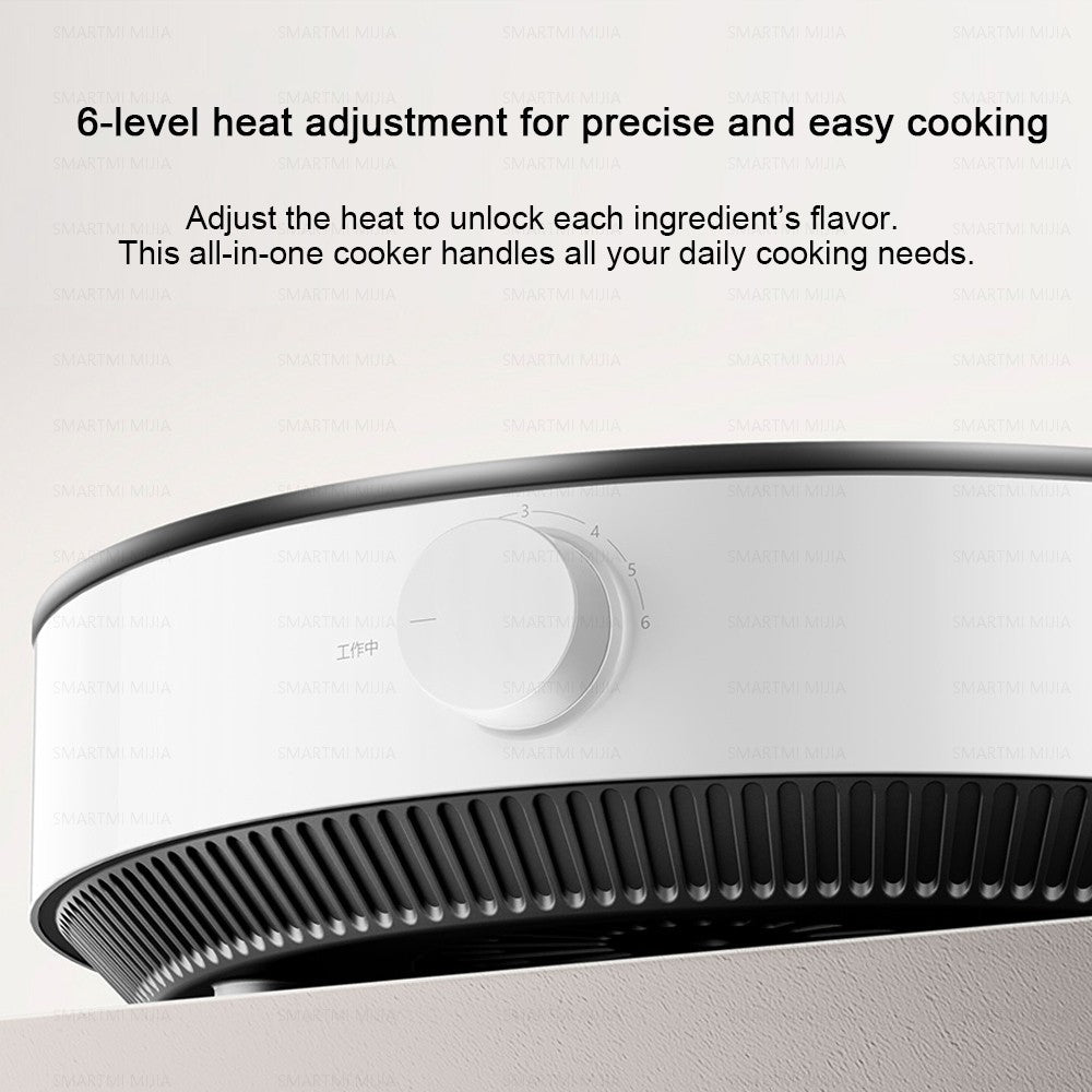 Fogão de indução XIAOMI MIJIA N1, 2100W de alta potência, 6 níveis de calor