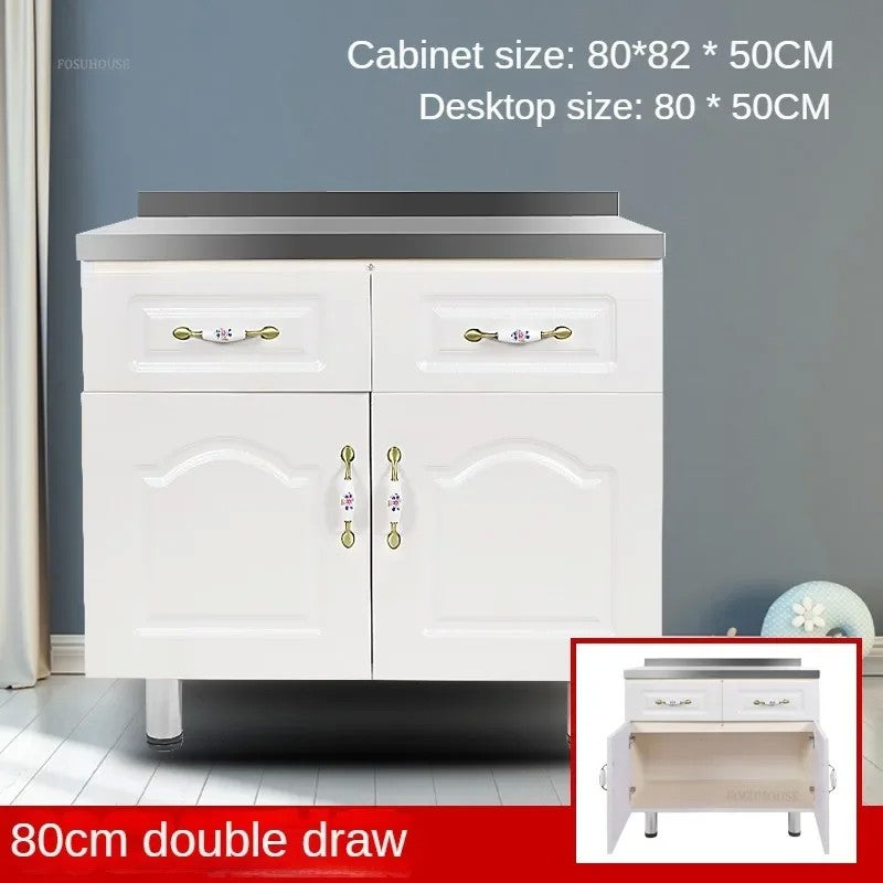 Pias de cozinha modernas de aço inoxidável, pia de lavar louça, armário de c