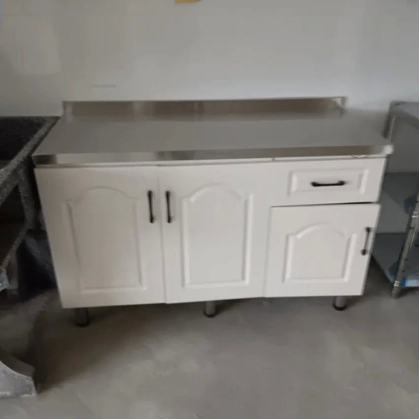 Pias de cozinha modernas de aço inoxidável, pia de lavar louça, armário de c