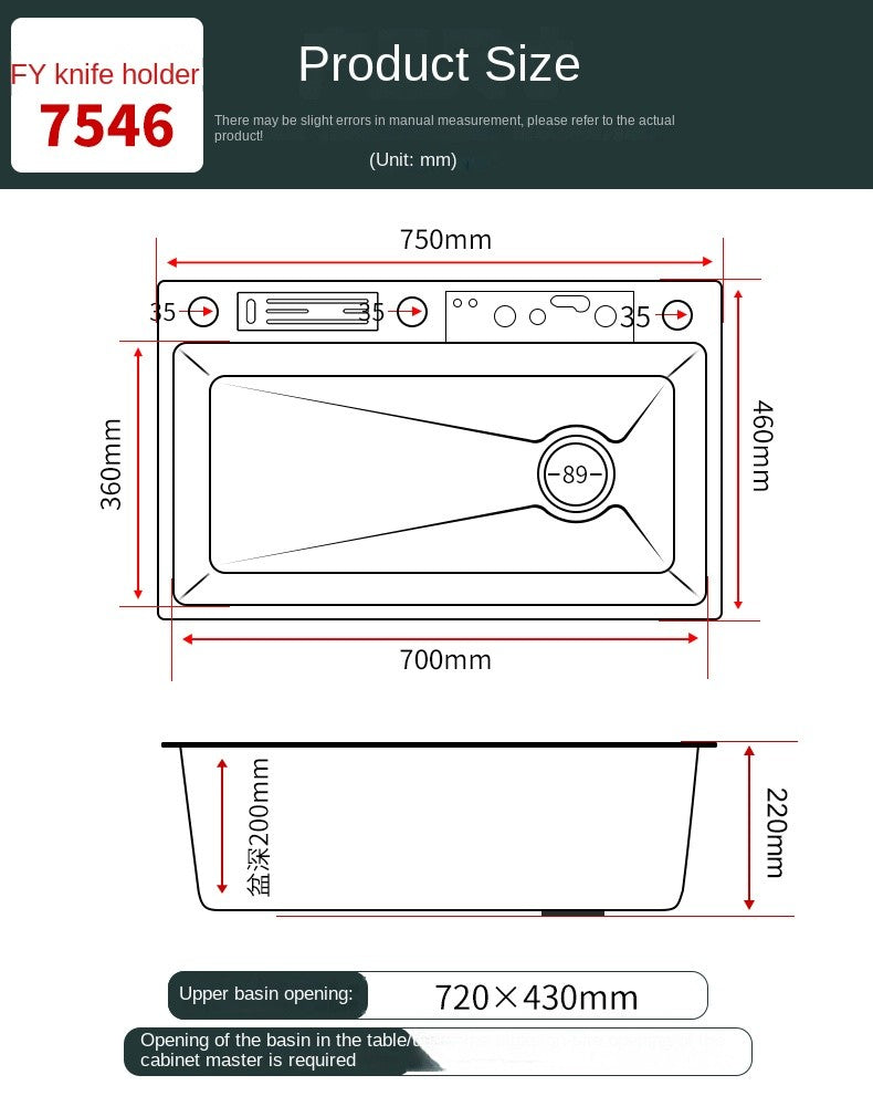 Imposto inclusivo mexicano venda quente moderno multifuncional cascata pia de co
