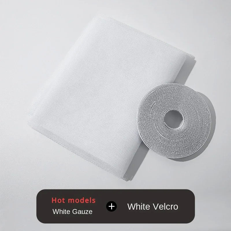 Diy mosquiteiro auto-adesivo interior anti-insetos mosca tela cortinas janela ne