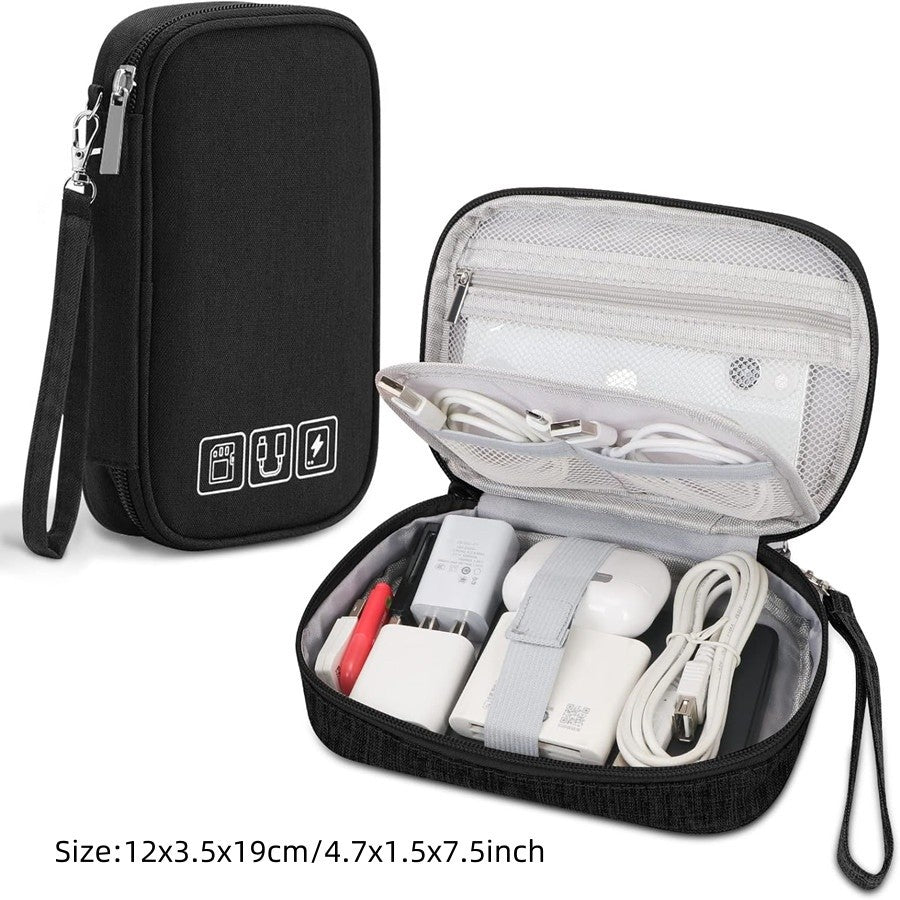 Bolsa de armazenamento digital portátil, dispositivo usb, à prova d'água,