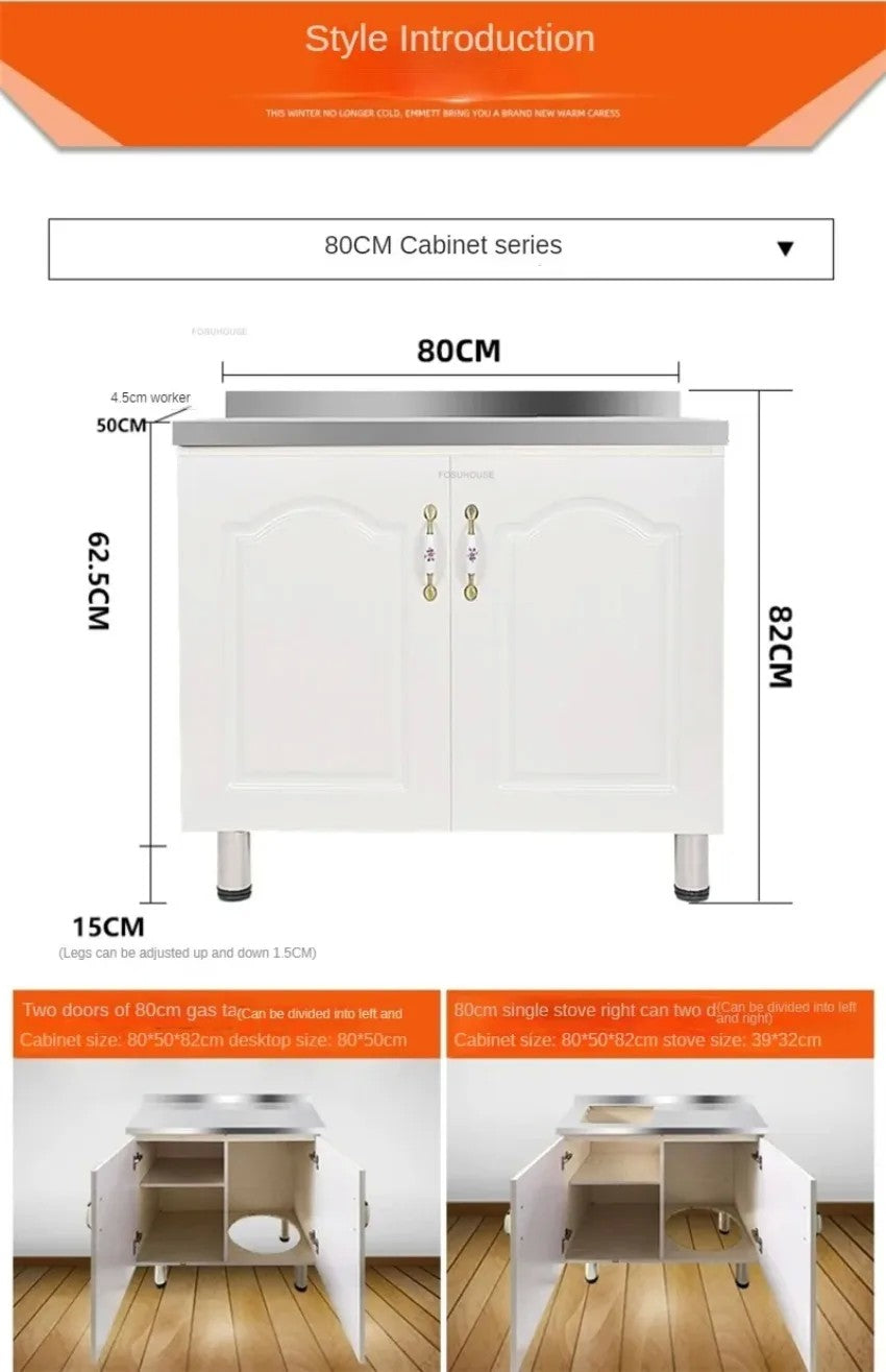 Pias de cozinha modernas de aço inoxidável, pia de lavar louça, armário de c