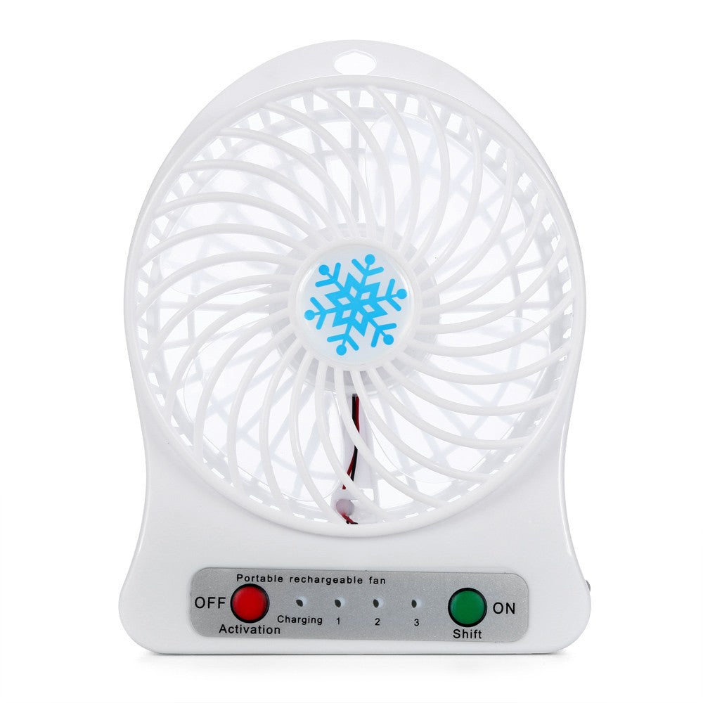 Mini pequeno ventilador de carregamento usb portátil dormitório escritório pe