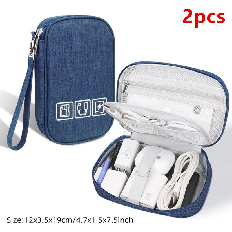 Bolsa de armazenamento digital portátil, dispositivo usb, à prova d'água,