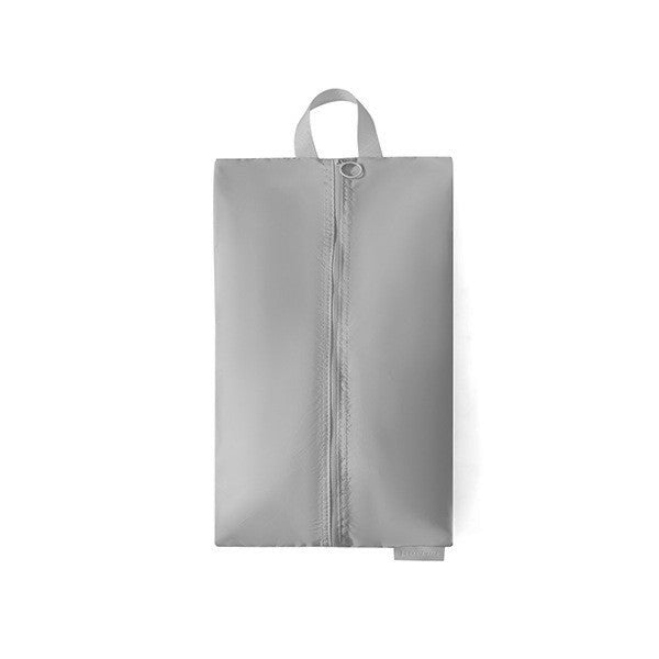 Bolsa leve para armazenamento de sapatos com alça, fecho com zíper e costura r