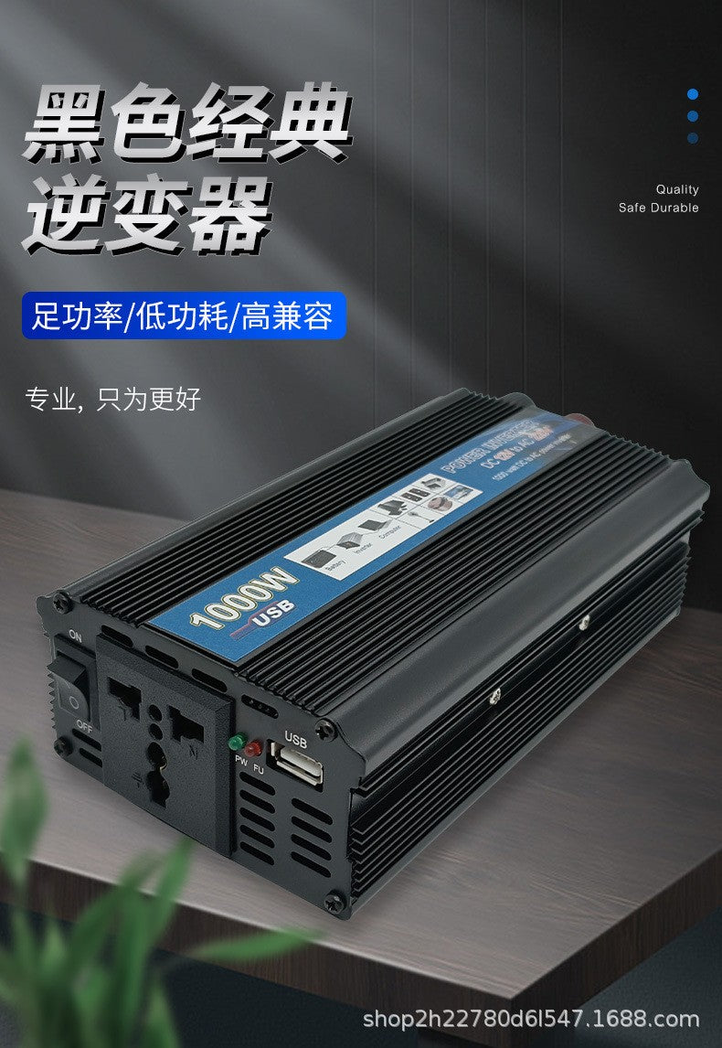 Venda quente onda de corda de correção 12V para 220V inversor solar 500W1000W2