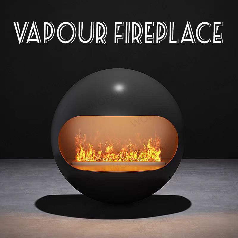 Lareira elétrica interna inteligente de vapor de água, vapor inteligente, cham
