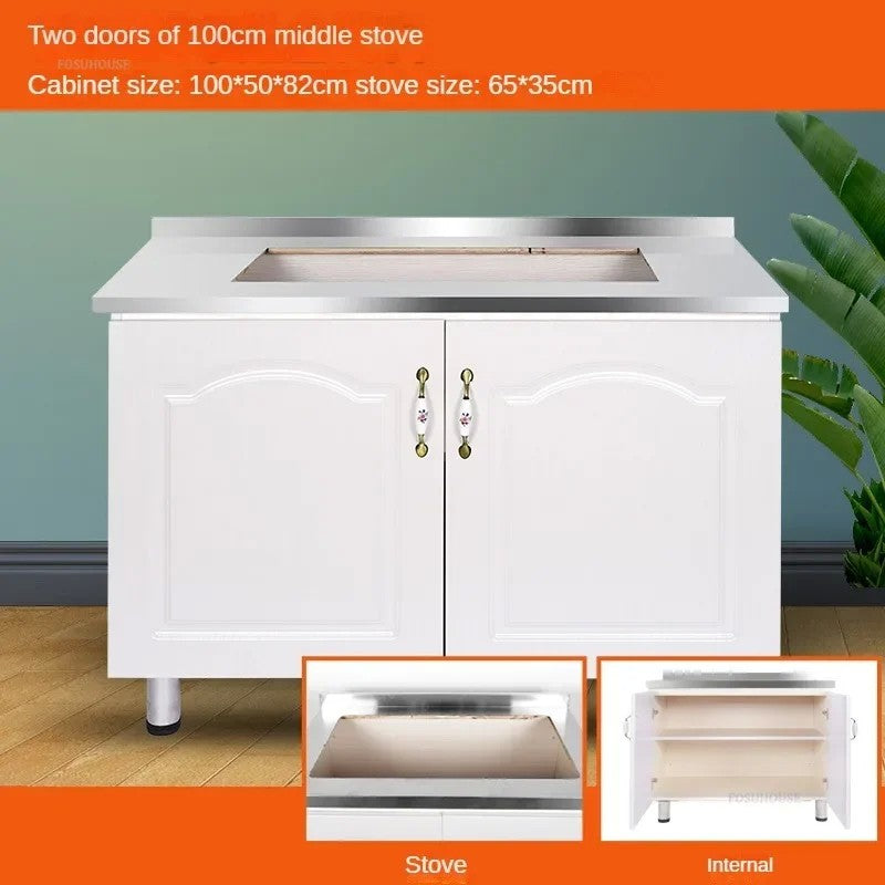 Pias de cozinha modernas de aço inoxidável, pia de lavar louça, armário de c