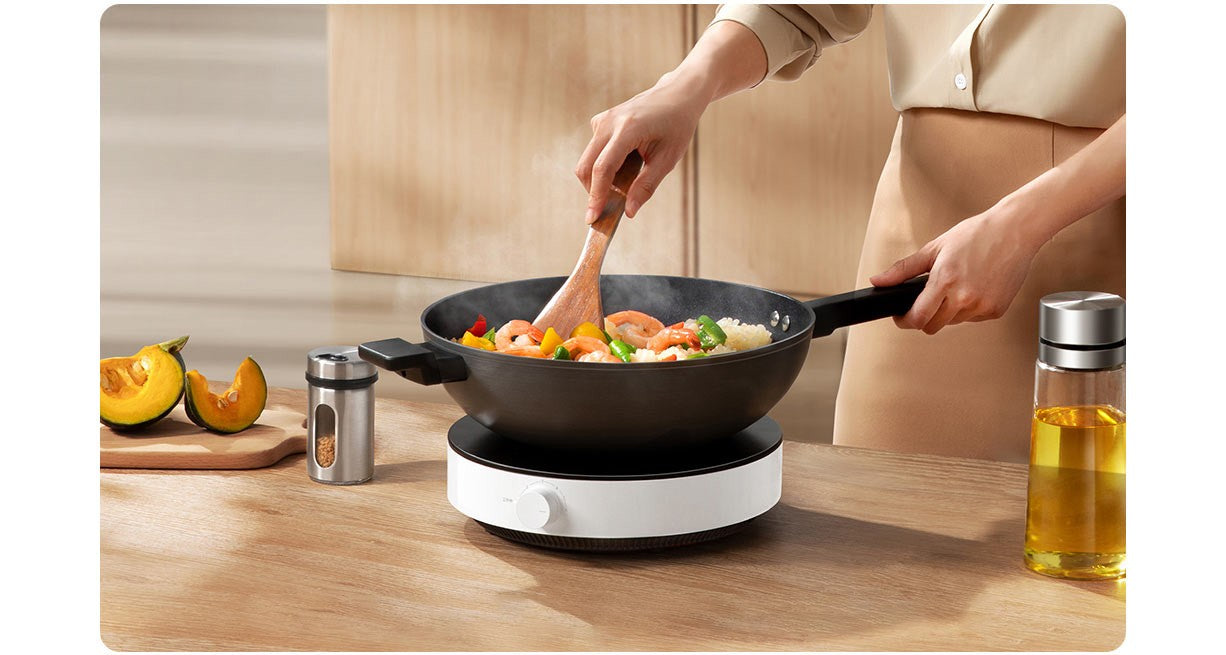 Fogão de indução XIAOMI MIJIA N1, 2100W de alta potência, 6 níveis de calor