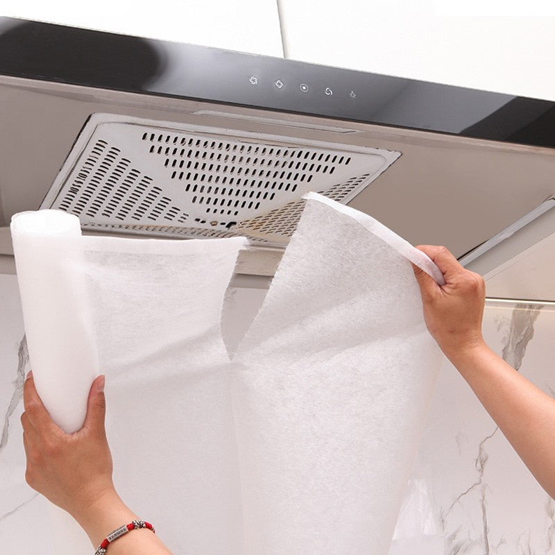 5/10m capa filtro de óleo papel não tecido exaustor extrator ventilador filtro