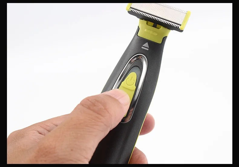 Barbeador elétrico para homens e mulheres, portátil, aparador de corpo inteiro