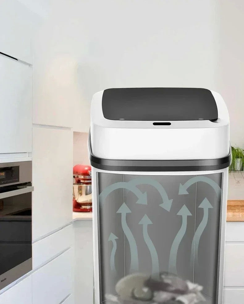 13L Casa Cozinha Sala de estar Banheiro Sensor Inteligente Touchless Tampa Abert