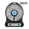 Mini pequeno ventilador de carregamento usb portátil dormitório escritório pe
