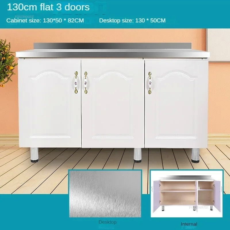 Pias de cozinha modernas de aço inoxidável, pia de lavar louça, armário de c