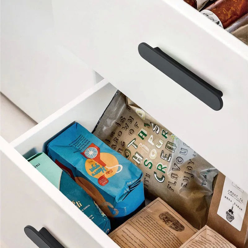 KK & FING-Long Ouro Escovado Maçanetas Móveis, Liga de Alumínio, Armário