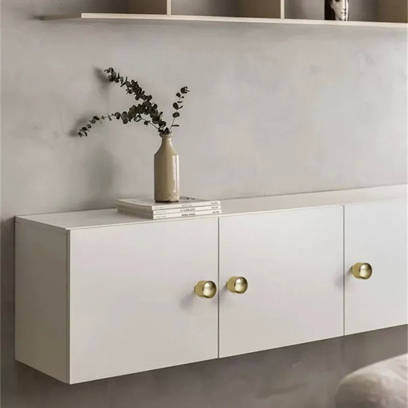 KK & FING-Long Ouro Escovado Maçanetas Móveis, Liga de Alumínio, Armário