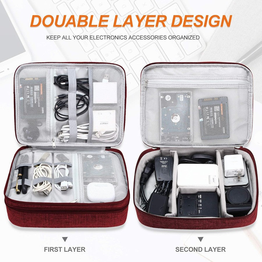 Bolsa de armazenamento digital portátil, dispositivo usb, à prova d'água,