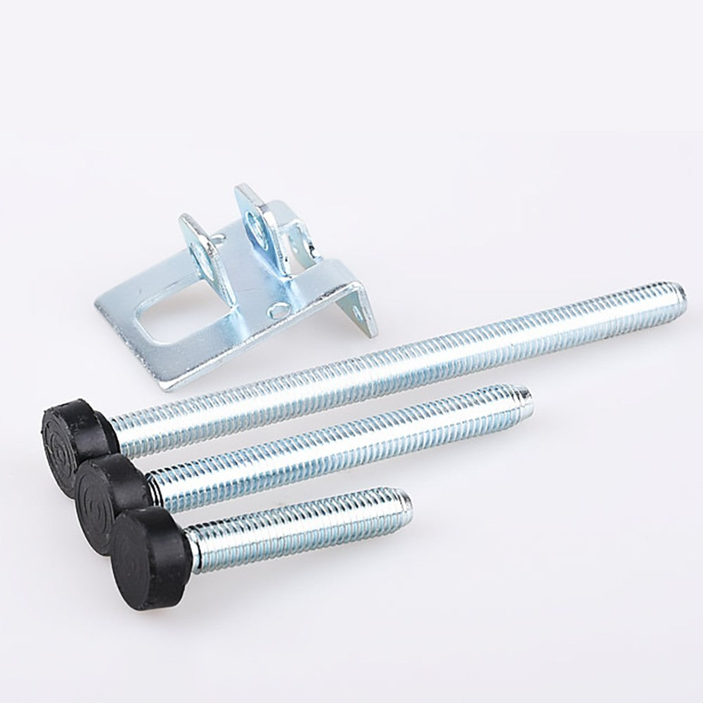 Pernas de mesa de metal, 4 unidades, 60/100/150mm, nivelamento de pés, parafuso