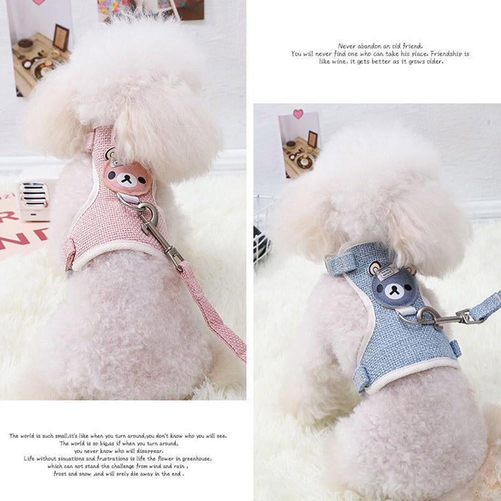 Coleira para animais de estimação estilo camiseta ajustável arnês para cães