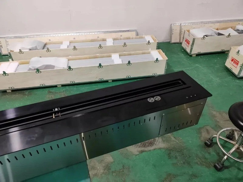 Lareira atomizadora 3d para sala de estar, lareira eletrônica multicolorida com