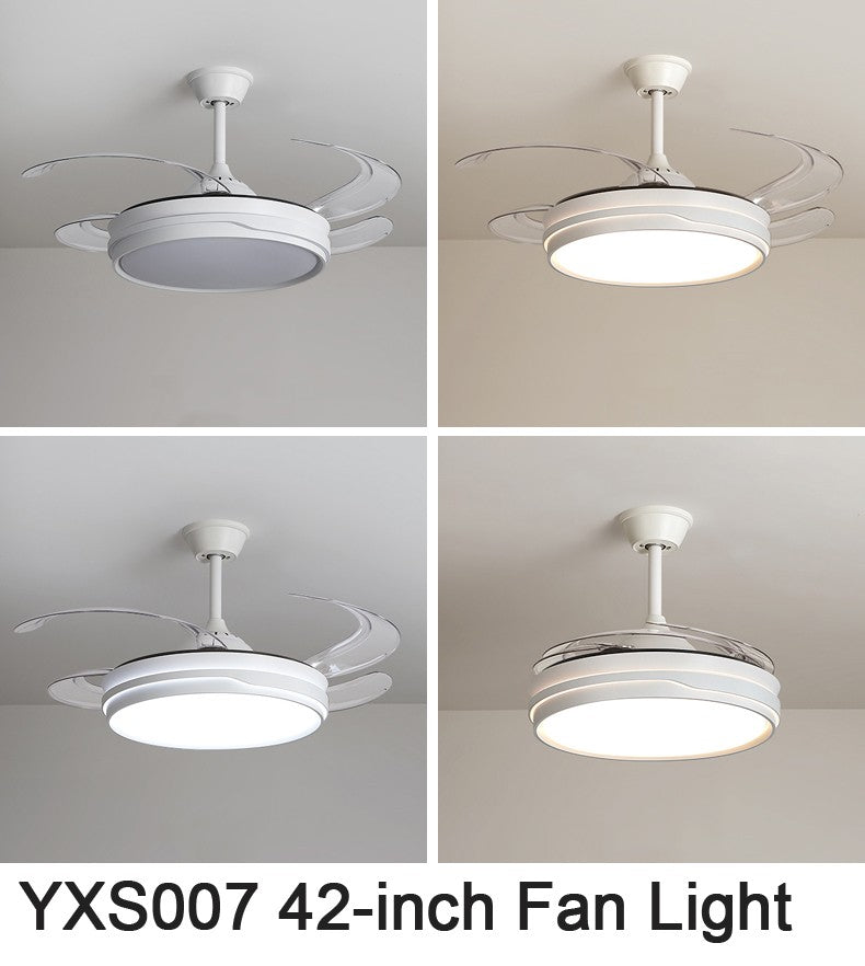 Moderno nórdico led ventiladores de teto com luzes decoração para casa vento